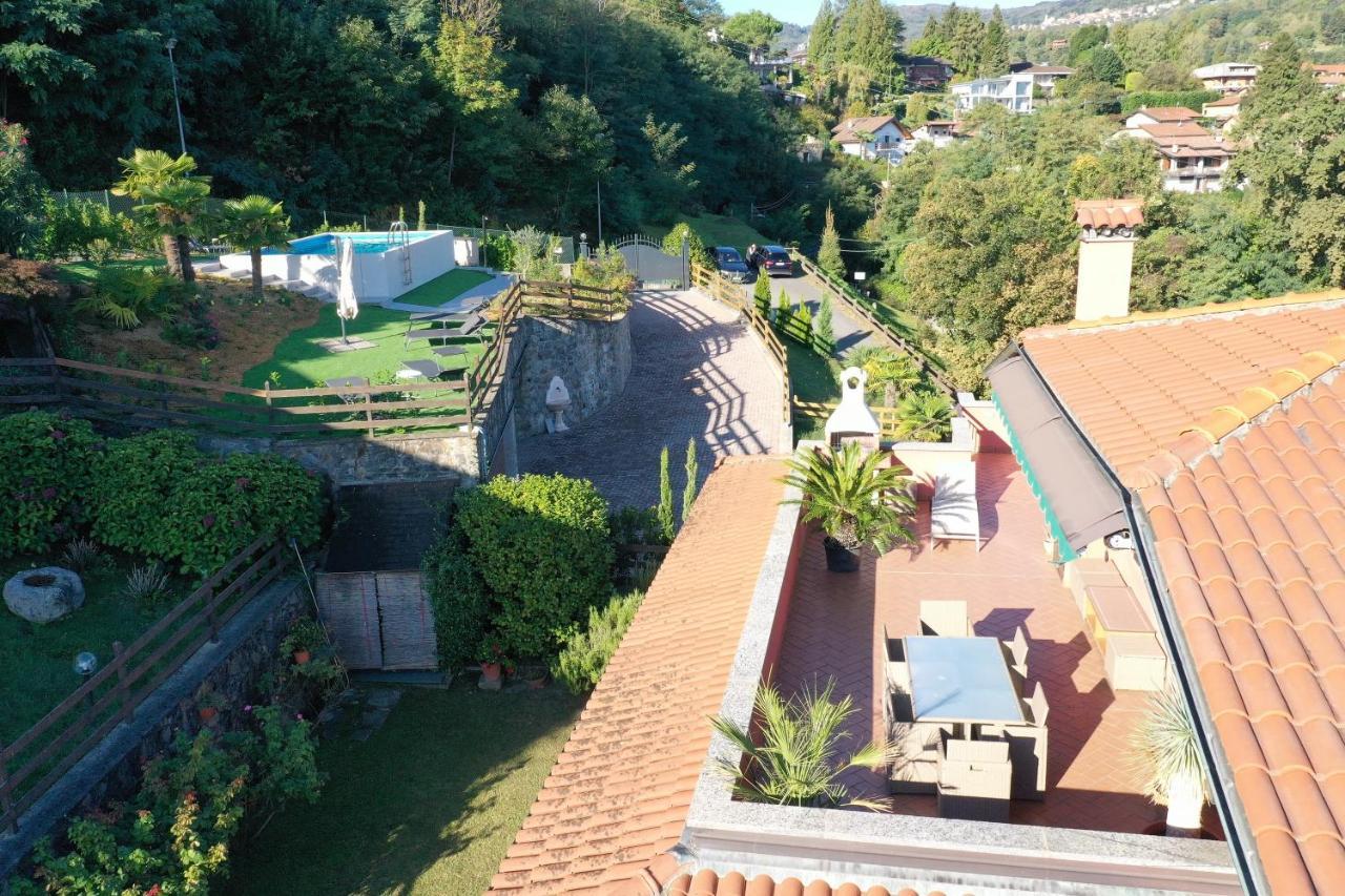 Apartmán Penthouse Andrea Meina Exteriér fotografie